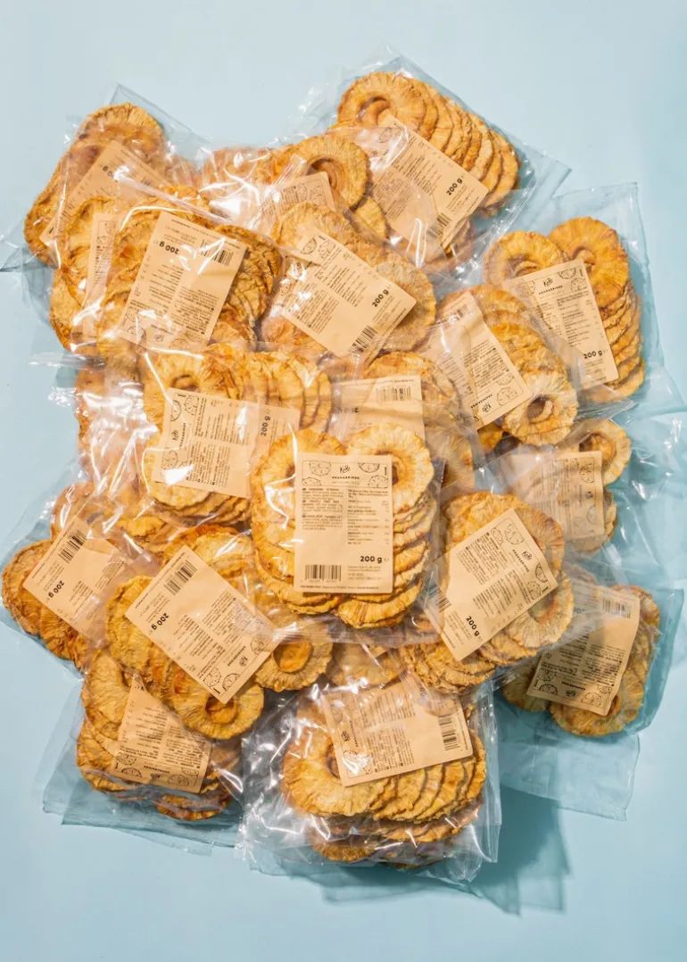 Ananasringe ohne Zuckerzusatz 30 x 200 g