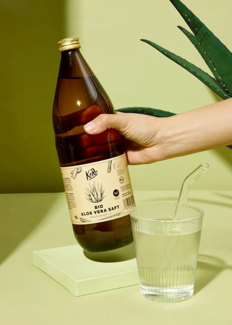 Bio Aloe Vera 100 % Direktsaft 1 L