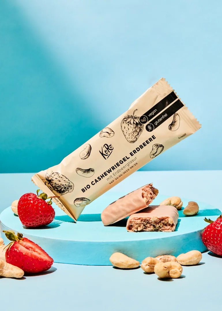 Bio Cashewriegel Erdbeere 50 g