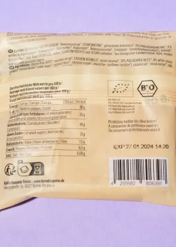 Bio Cookie White Choc Macadamia 50 g