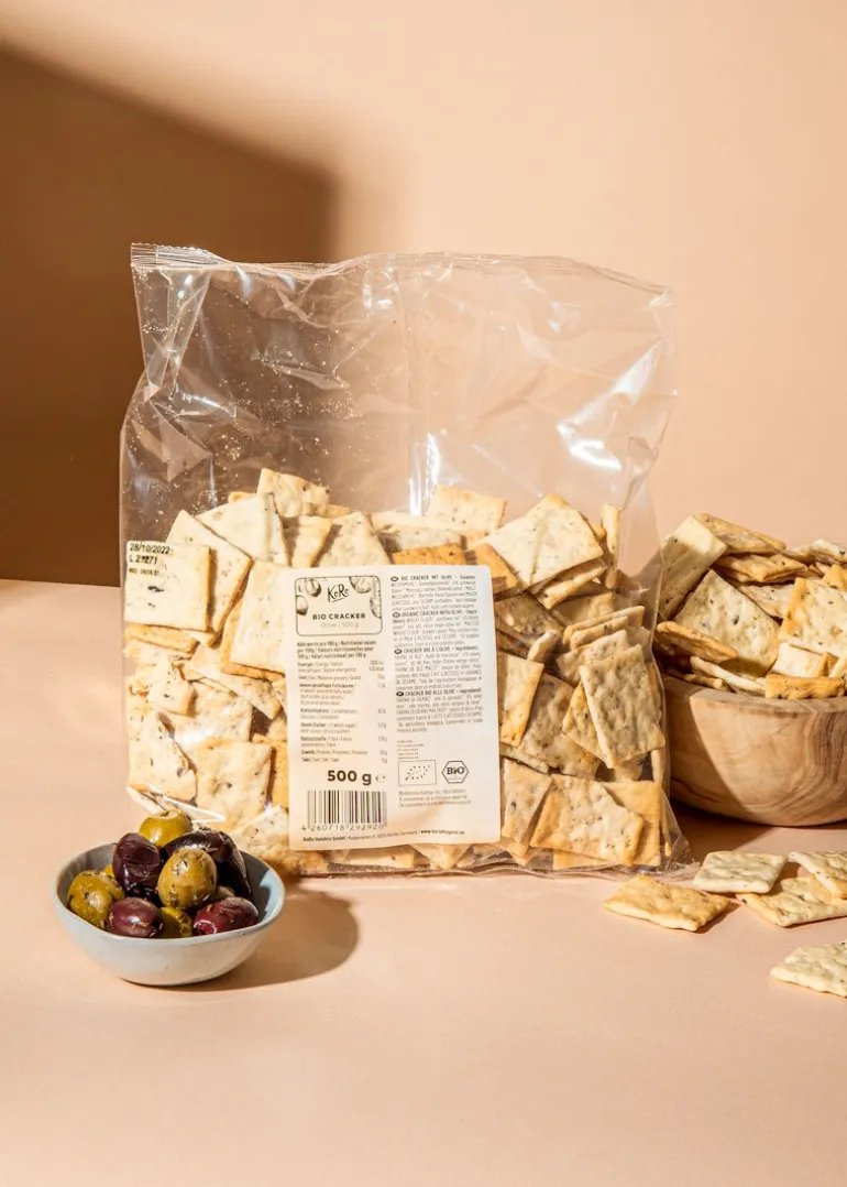 Bio Cracker Olive 500 g