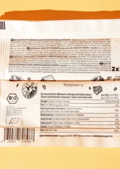 Bio Dark Chocolate Bites Raspberry 2 x 20 g