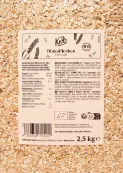 Bio Dinkelflocken Feinblatt 2,5 kg
