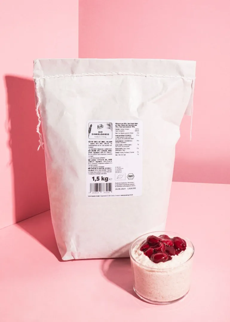 Bio Dinkelgrieß 1,5 kg