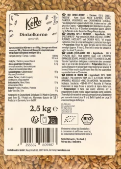 Bio Dinkelkerne 2,5 kg