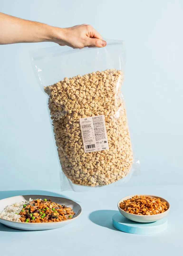Bio Erbsen Ackerbohnen Geschnetzeltes 1 kg