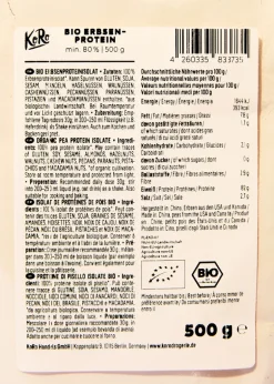Bio Erbsenprotein 500 g