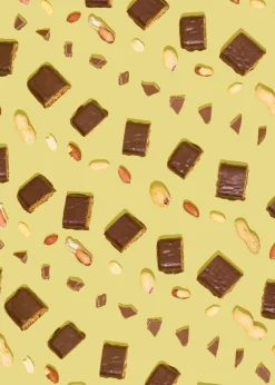 Bio Erdnussriegel mit Schokolade 50 g