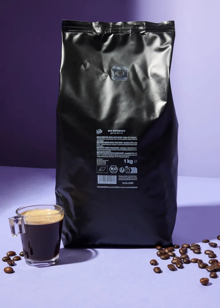 Bio Espresso ganze Bohne 1 kg