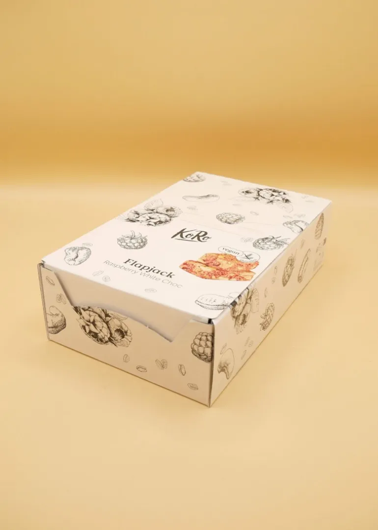Bio Flapjack Raspberry White Choc 15 x 60 g