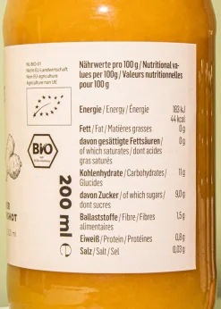 Bio Ingwer Mandarinen Shot 200 ml