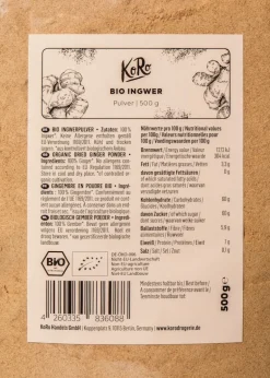 Bio Ingwer Pulver 500 g