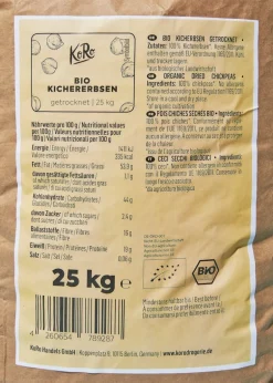 Bio Kichererbsen 25 kg
