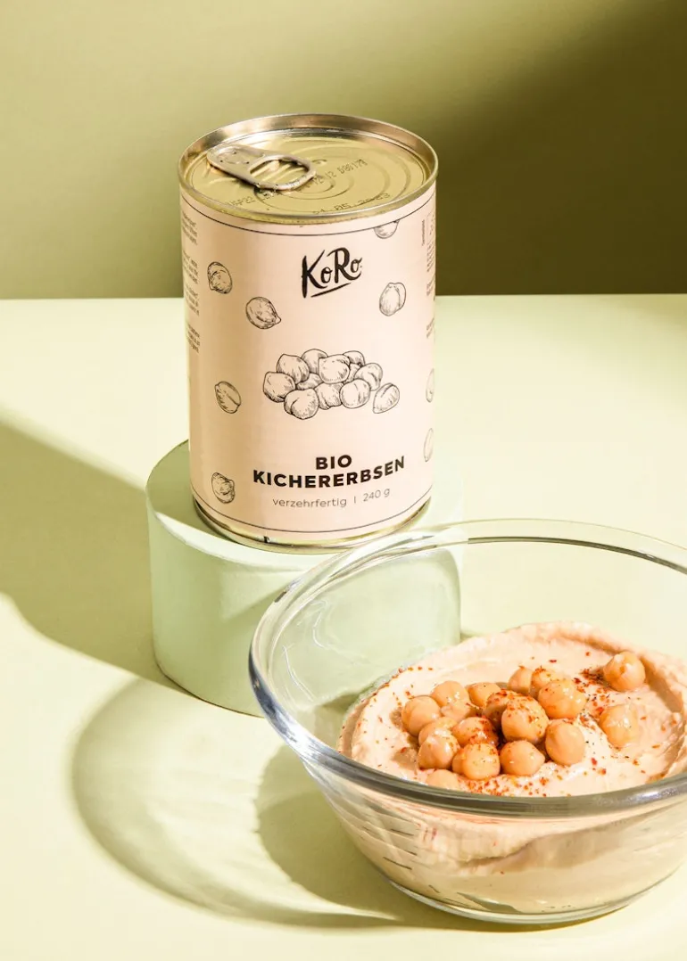 Bio Kichererbsen in der Dose 240 g