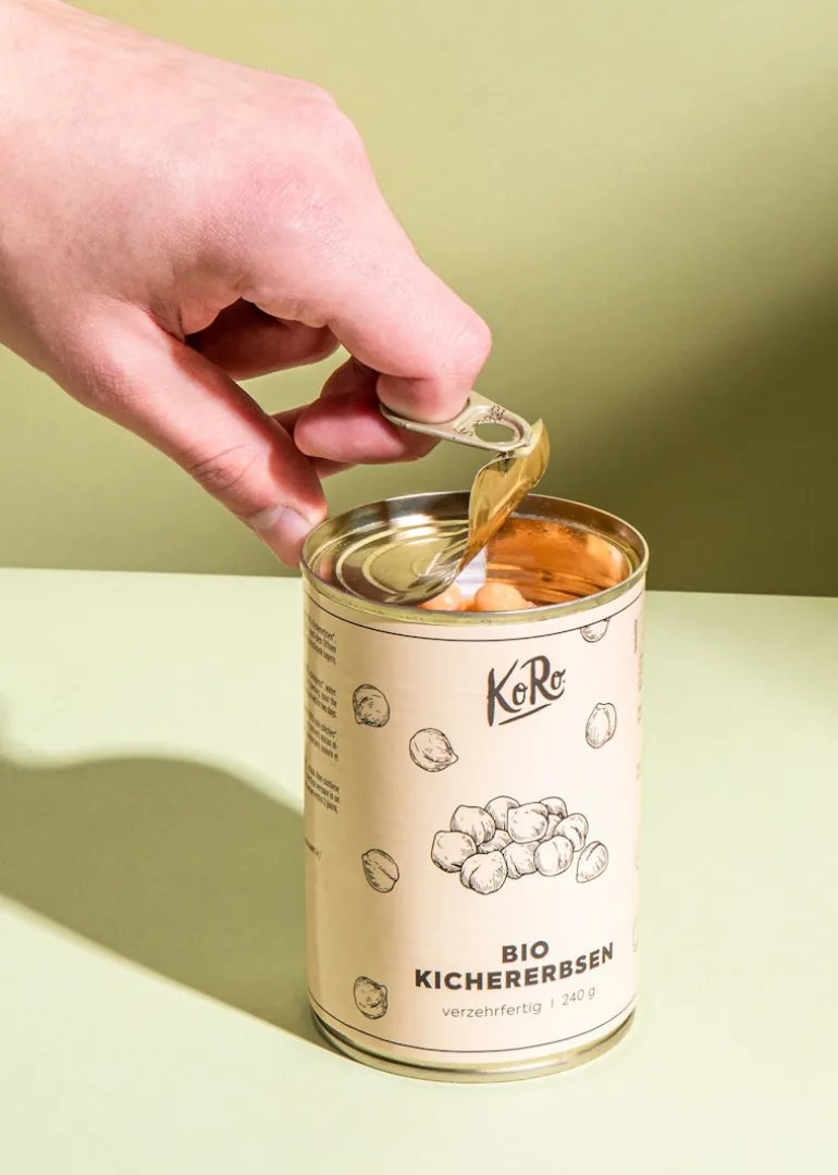 Bio Kichererbsen in der Dose 240 g