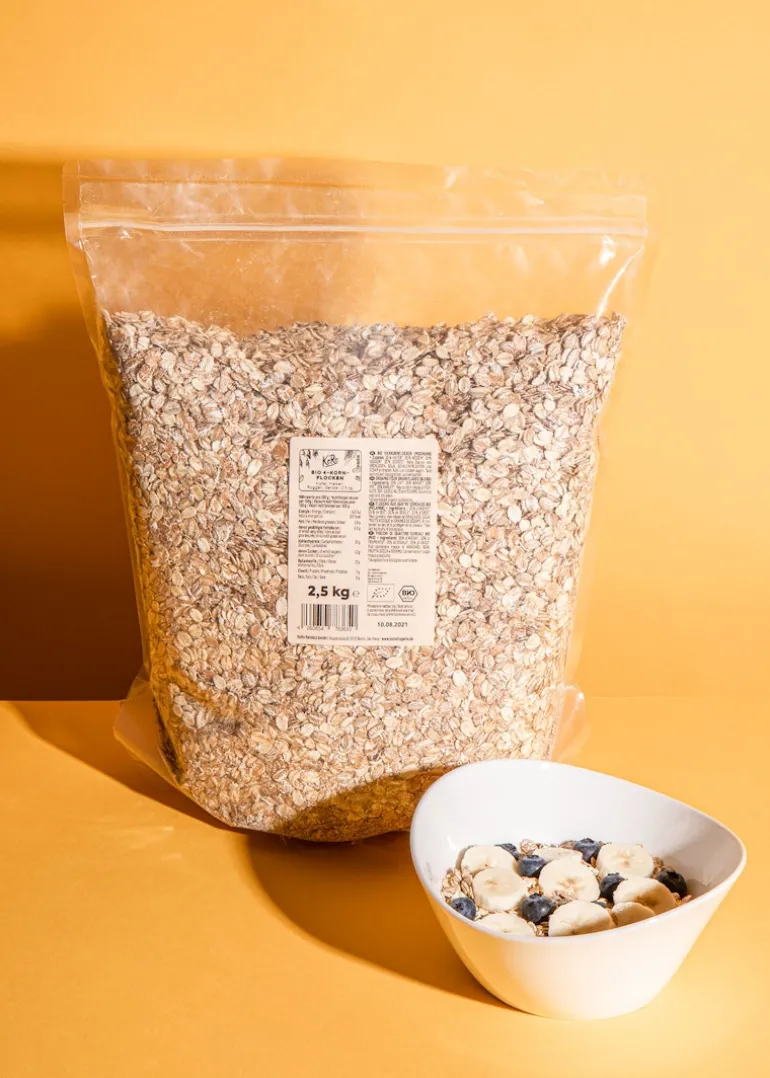 Bio 4-Korn-Flocken 2,5 kg