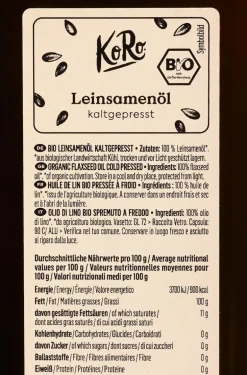Bio Leinsamenöl 0,75 L