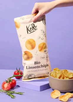 Bio Linsenchips mit Tomate & Rosmarin 100 g