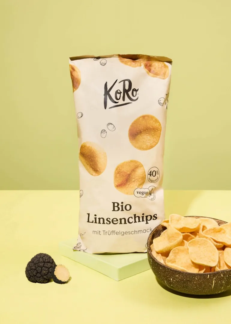 Bio Linsenchips mit Trüffelgeschmack 100 g
