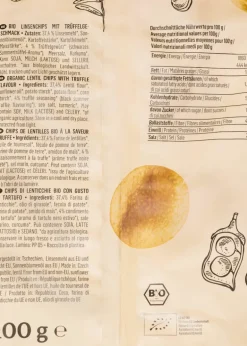 Bio Linsenchips mit Trüffelgeschmack 100 g