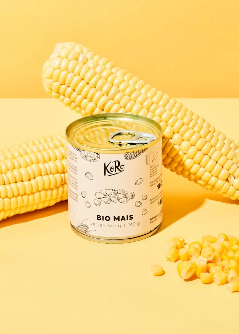 Bio Mais in der Dose 140 g