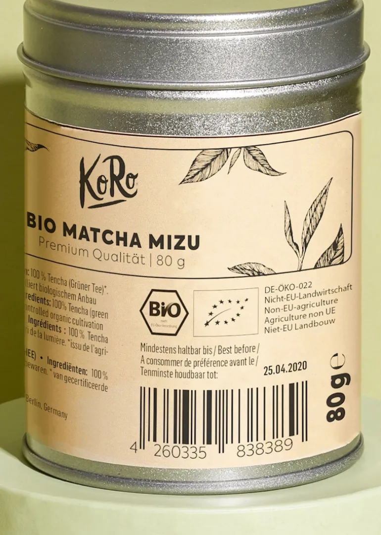 Bio Matcha Mizu 80 g