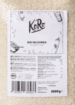 Bio Milchreis 5 kg