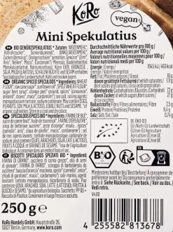 Bio Mini Spekulatius 250 g