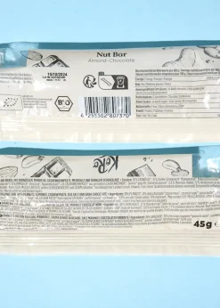 Bio Nut Bar Almond-Chocolate with Sea Salt 45 g