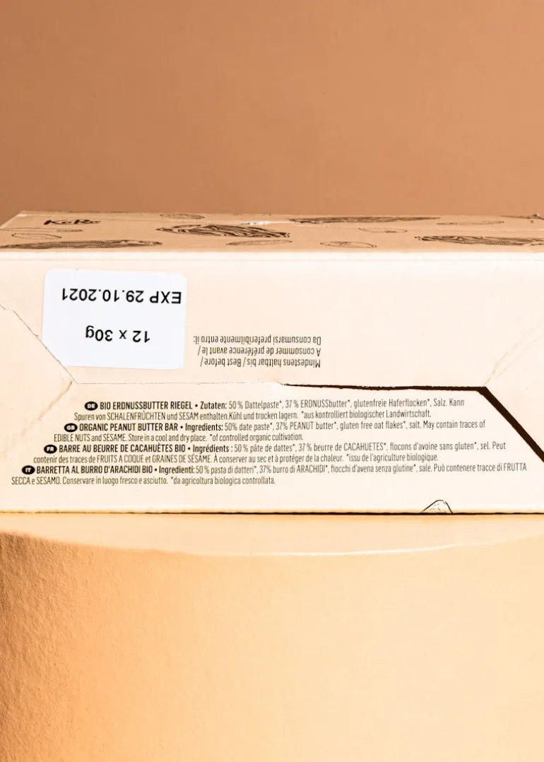 Bio Nut Butter Bar Peanut 30 g