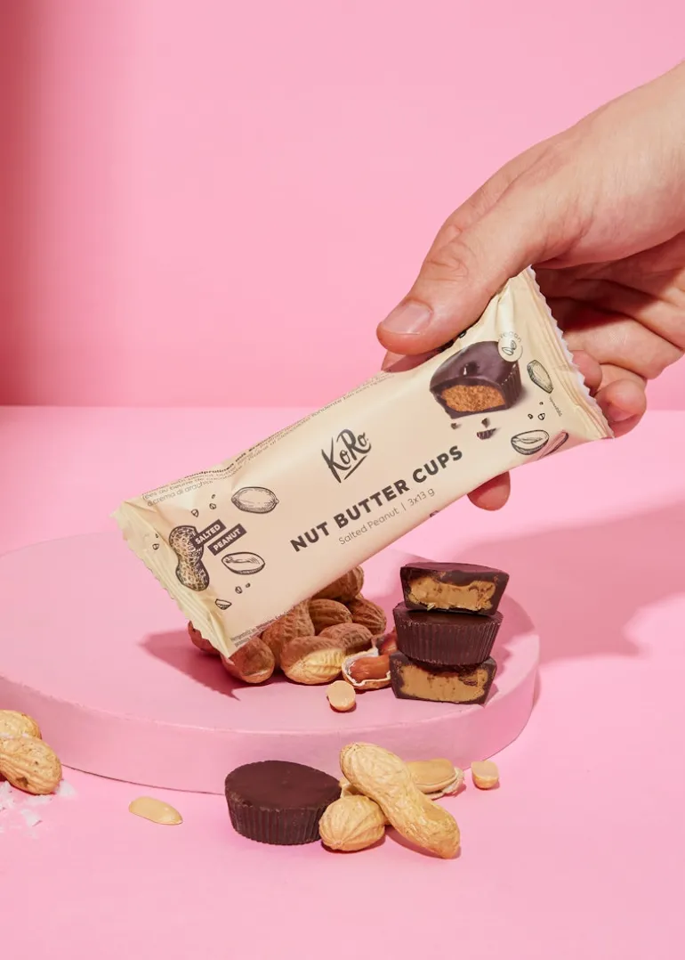 Bio Nut Butter Cups Salted Peanut 3 x 13 g