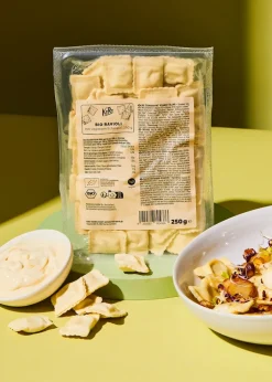Bio Ravioli mit veganem Schmelz 250 g