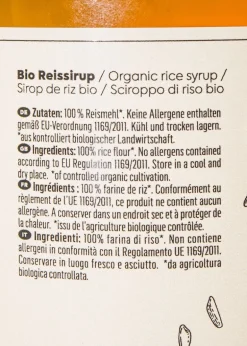 Bio Reissirup 1 L