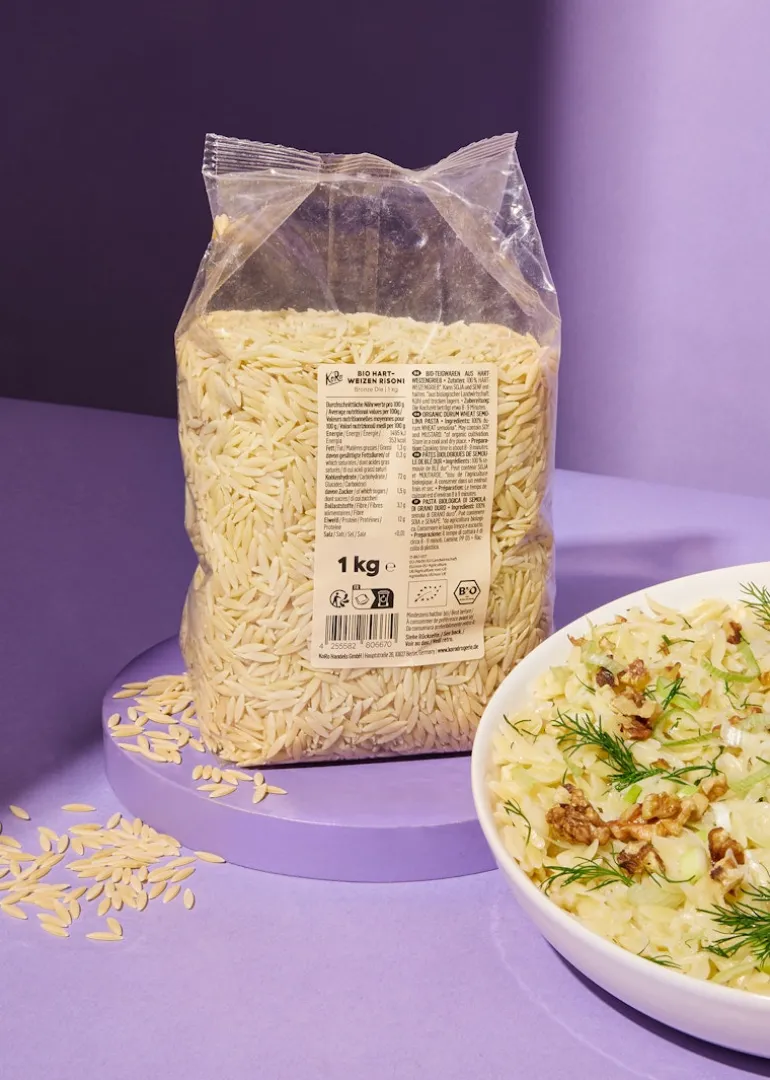 Bio Risoni aus Hartweizengrieß 1 kg