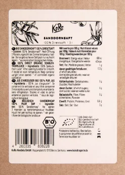 Bio Sanddorn Saft Bag-in-Box 3 L