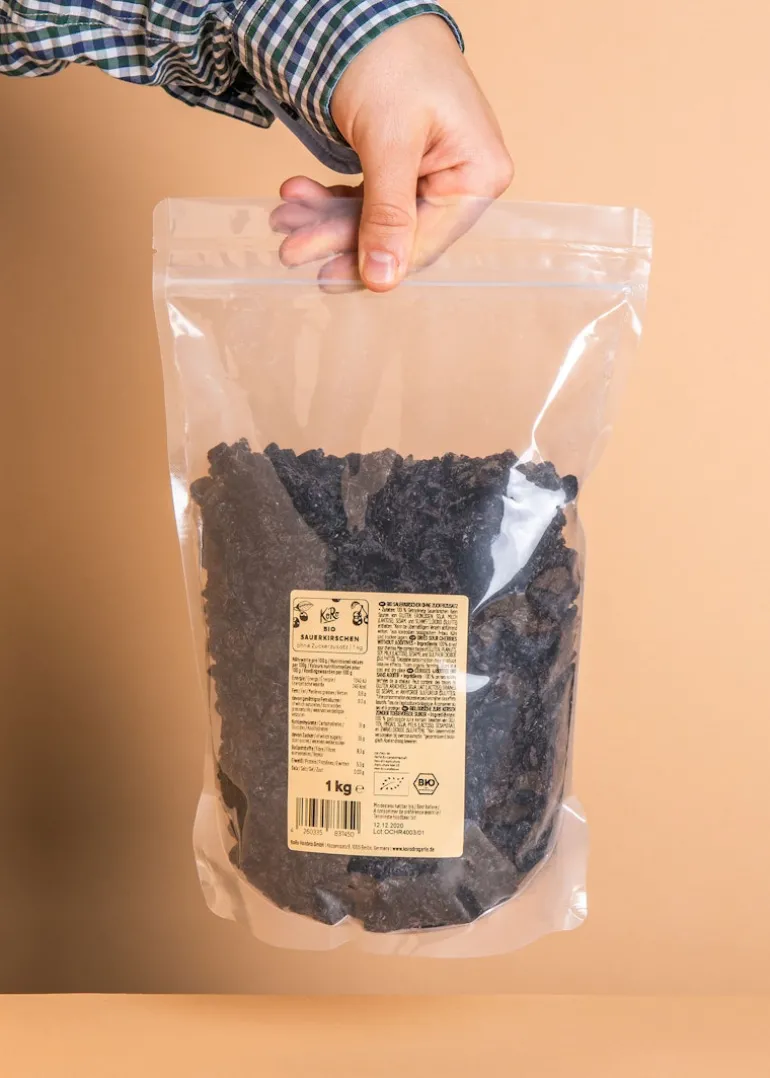 Bio Sauerkirschen ohne Zuckerzusatz 1 kg