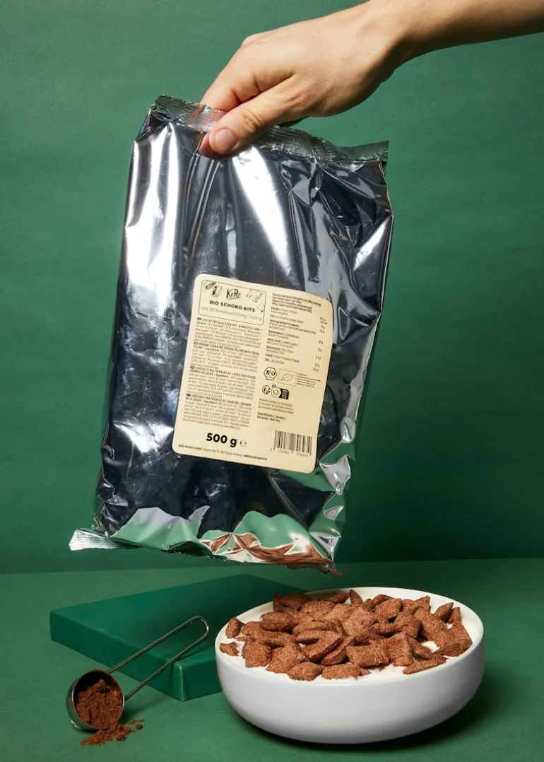 Bio Schoko Bits mit 30 % Kakaofüllung 500 g