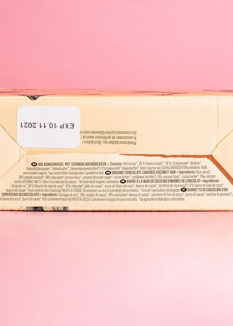 Bio Schoko-Kokos-Riegel 30 g
