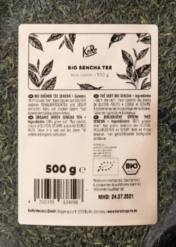 Bio Sencha Tee aus Japan 500 g