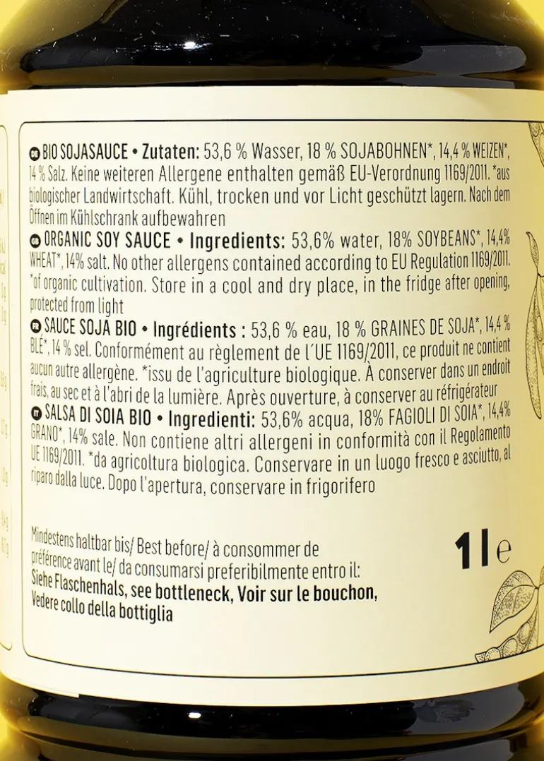Bio Sojasauce 1 L
