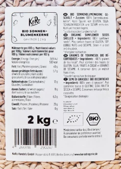 Bio Sonnenblumenkerne 2 kg