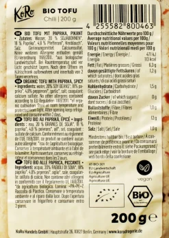 Bio Tofu Chili 6 x 200 g
