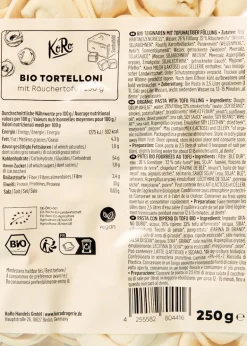 Bio Tortelloni mit Räuchertofu 250 g