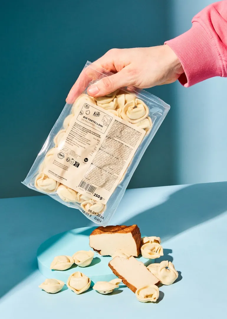 Bio Tortelloni mit Räuchertofu 250 g
