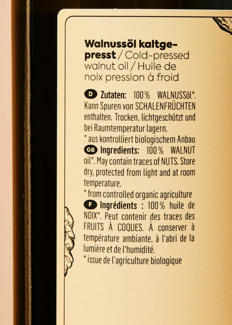 Bio Walnussöl 500 ml