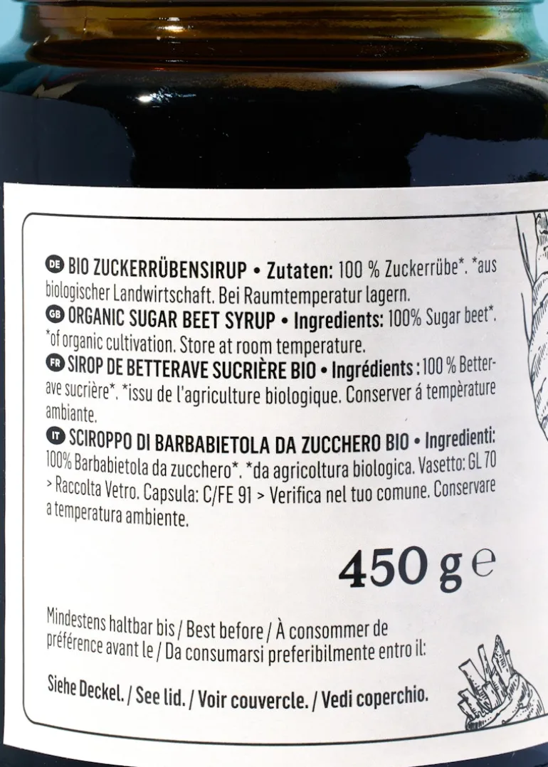 Bio Zuckerrübensirup 450 g