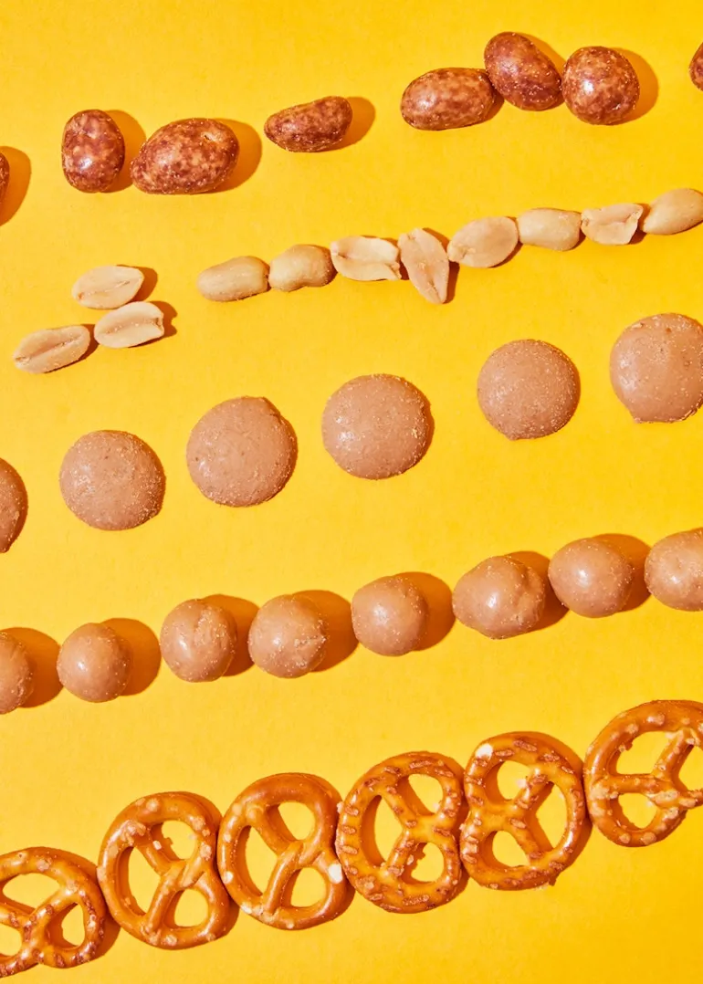 Brezel-Nussmix mit Schokolade und Karamell 1 kg