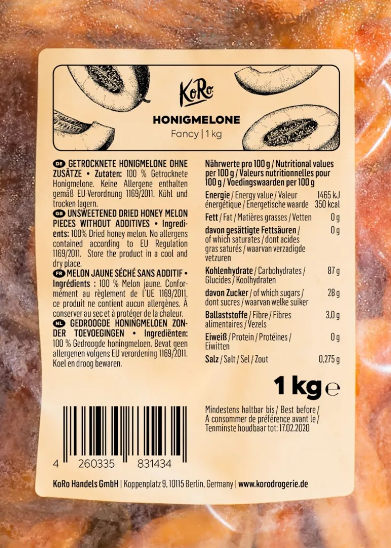 Cantaloupe-Melone 1 kg