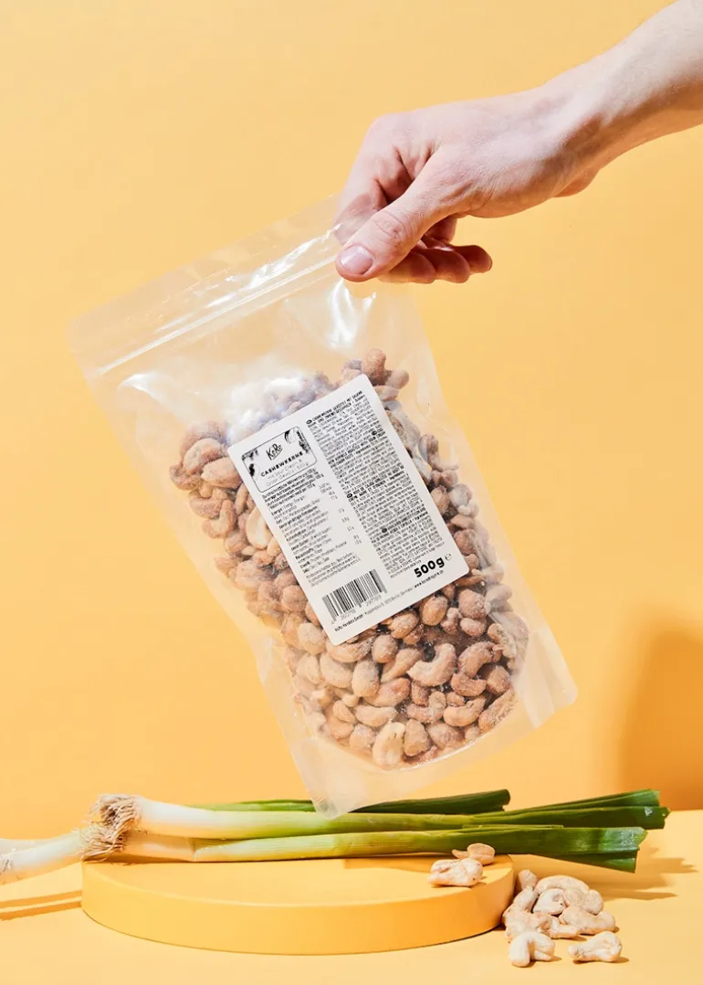 Cashewkerne mit Sour Cream and Onion Gewürz 500 g
