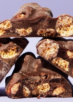 Cookie Fudge Cluster in dunkler Schokolade 1 kg